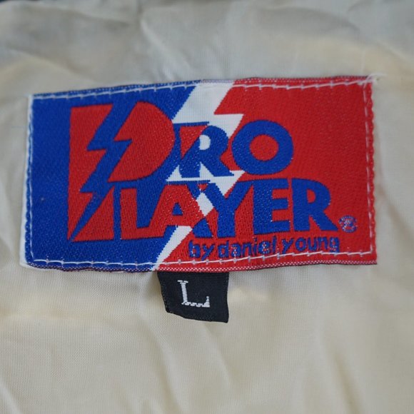 Pro Player by Daniel Young MI Wolverines Mesh Zip Up Windbreaker 1990s Large - Picture 6 of 6